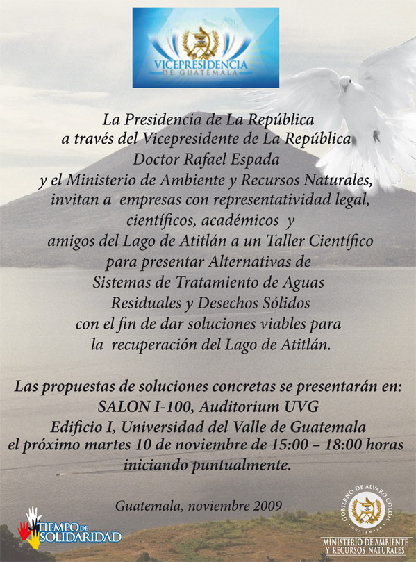 Anuncio vicepresidencia Atitlán
